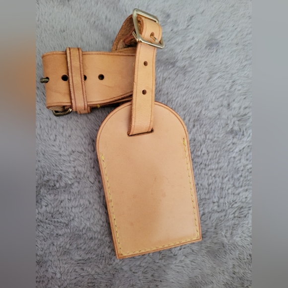 Louis vuitton luggage tag and poignet - Picture 3 of 3